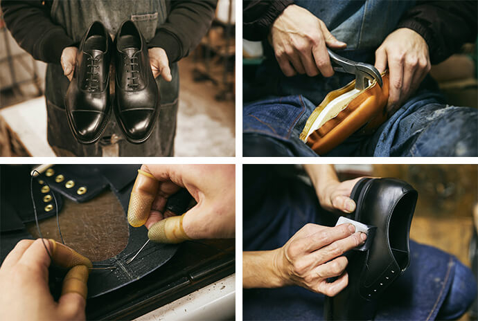 靴を熟知した職人が製作