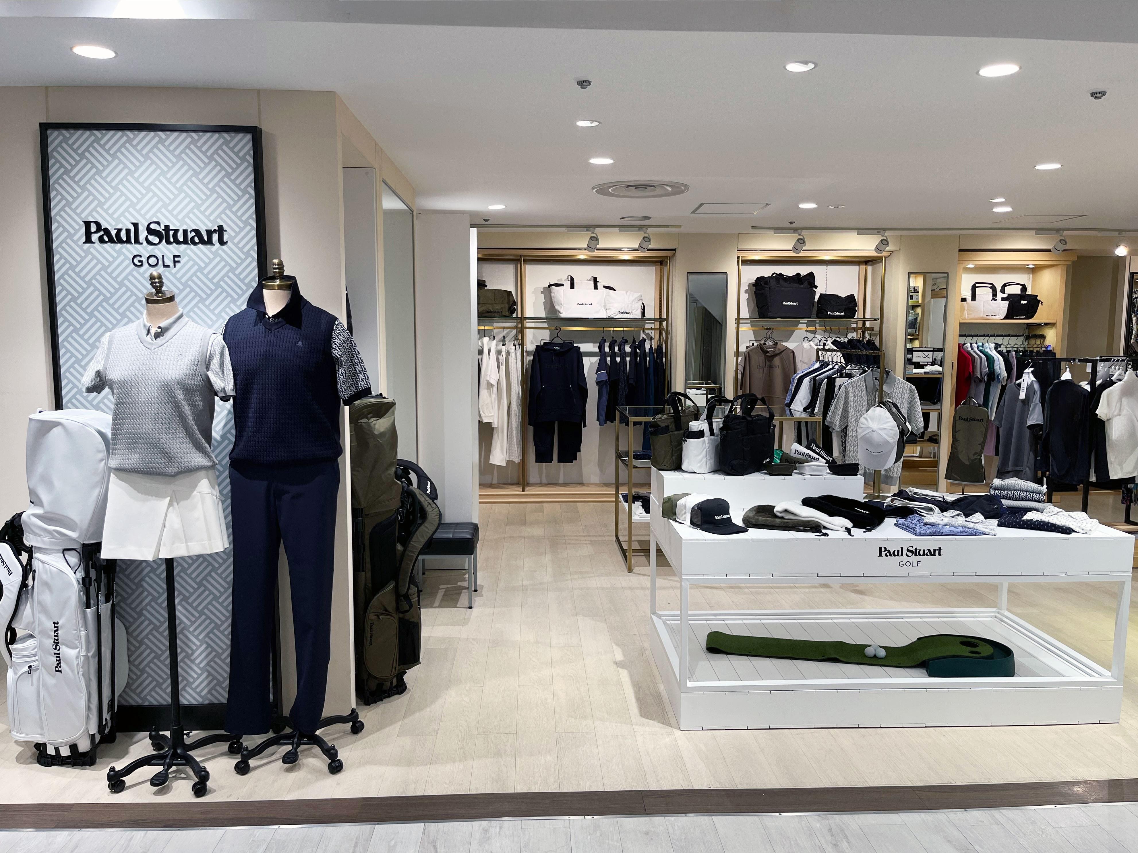 9月1日にオープンした「ポール・スチュアート ゴルフ松屋銀座店」