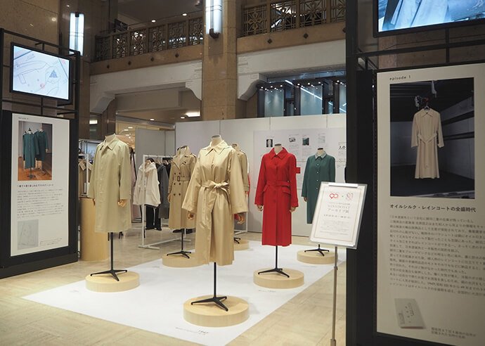 SANYO 80周年記念企画「SANYOCOATアーカイブ展」（2023年3月 日本橋髙島屋にて）